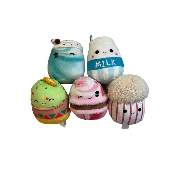 Squishmallows 5" Mini Plush Dolls (Set of‎ 5) - Picture 1 of 7